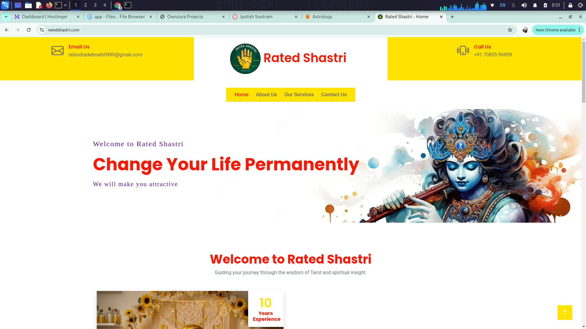 Rated Shastri Astrology Consultation Platform